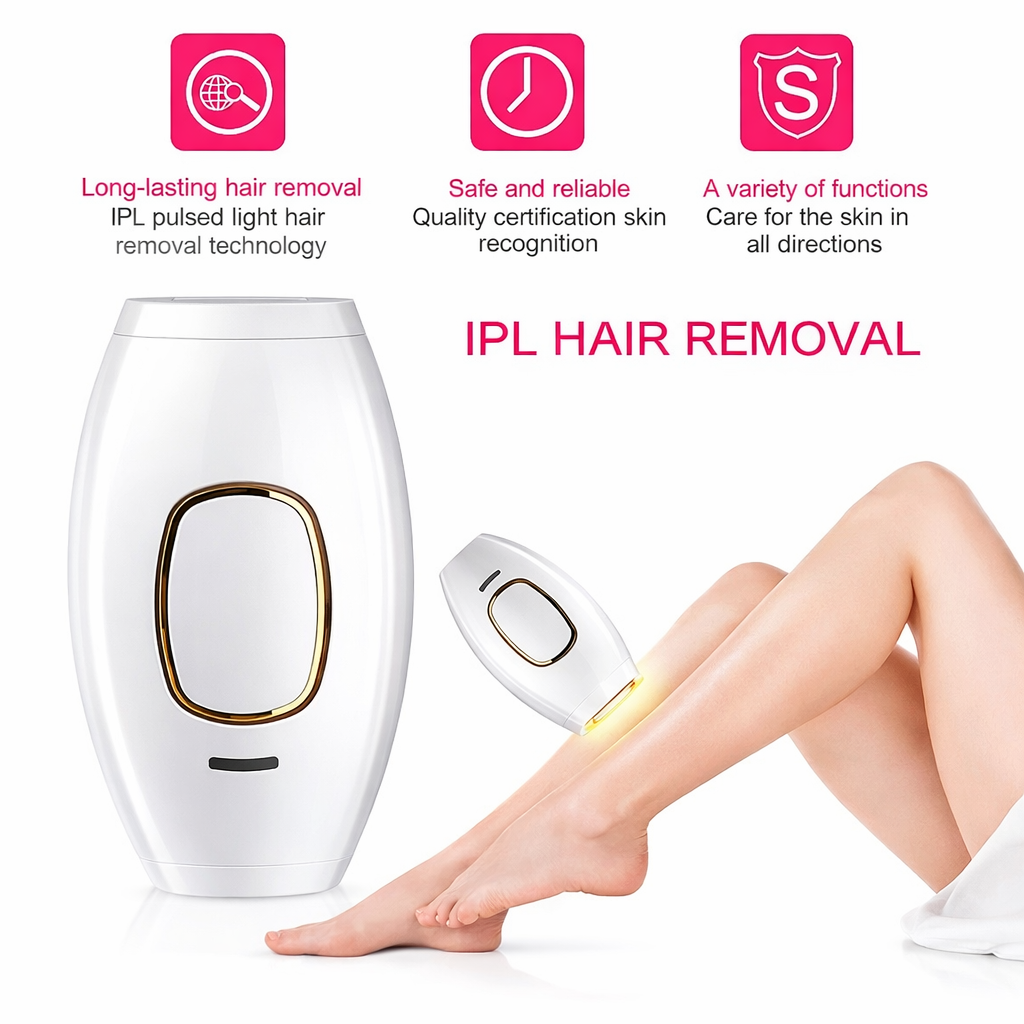 IPL Hair Removal Laser Device – both for men and women, Permanent Painless Hair Removal at Home