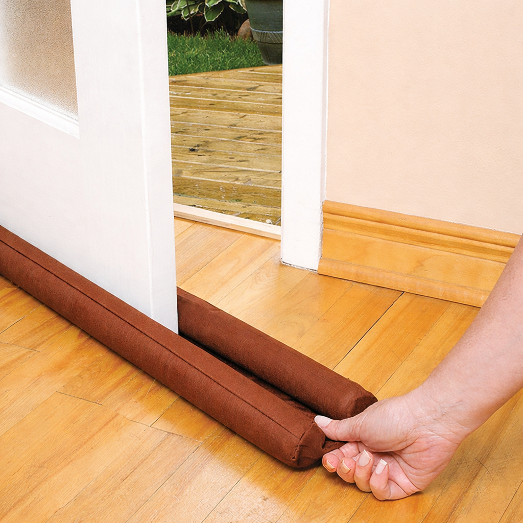 Door Draft Stopper & Water Blocker – Under Door Seal for Dust, Cold Air & Noise Protection