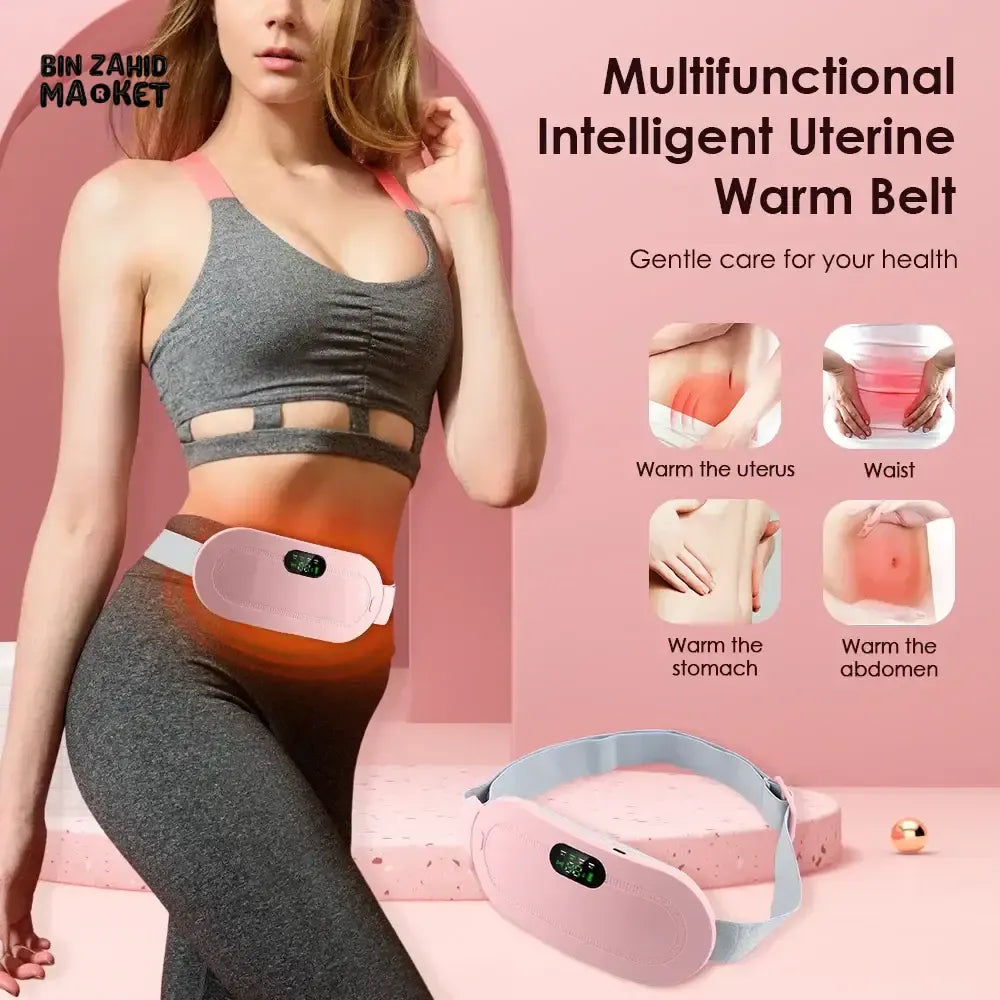 Menstrual Heating Pad Belt for Women – Period Pain & Cramp Relief Heating Therapy Belt for women