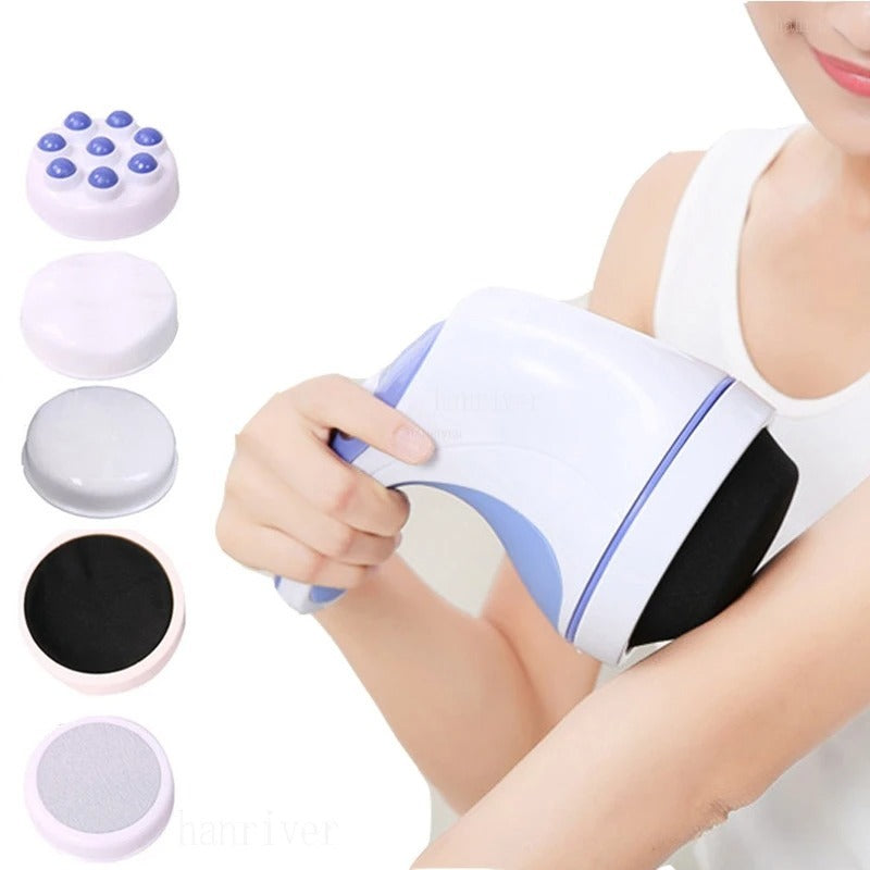 4-in-1 Relax & Spin Tone Electric Body Massager – Vibration Muscle Massage Machine