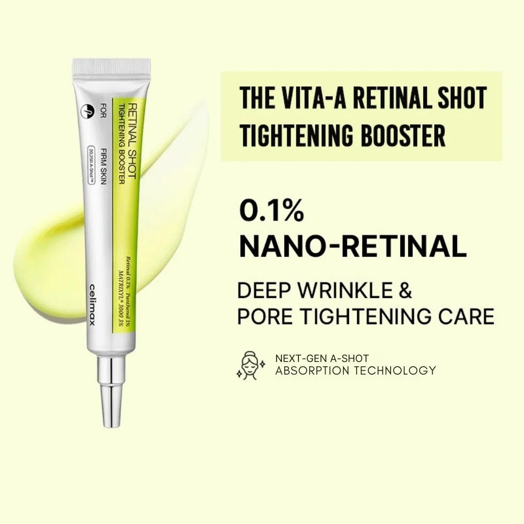 Celamix Retinal Shot – Advanced Anti-Aging Retinal Shot for Firm & Smooth Skin
