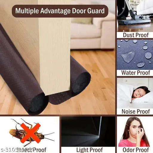 Door Draft Stopper & Water Blocker – Under Door Seal for Dust, Cold Air & Noise Protection