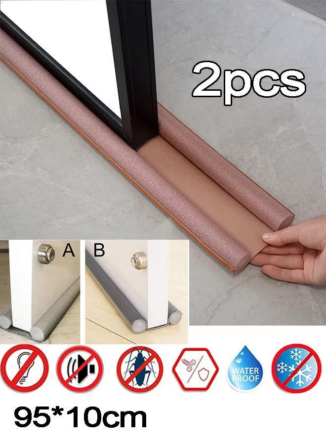 Door Draft Stopper & Water Blocker – Under Door Seal for Dust, Cold Air & Noise Protection