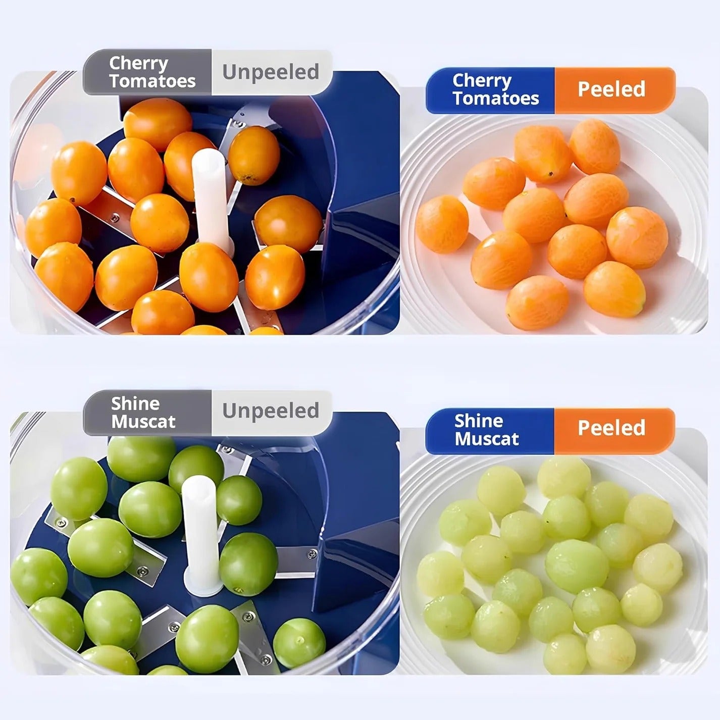 Electric Fruits & Vegetables Peeler – Rechargeable Automatic Kitchen Peeling Machine